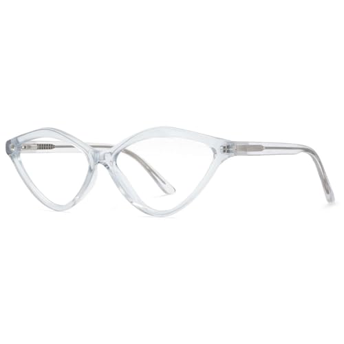 Lunettes œil de chat en acétate pour hommes et femmes - Monture tendance mixte
