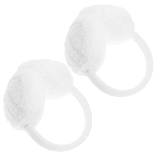 Orejeras de invierno para actividades al aire libre con felpa interior térmica 2 uds