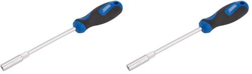 Image of Draper 63498 Soft Grip Nut Spinner, 7 mm Size, Blue (Pack of 2)