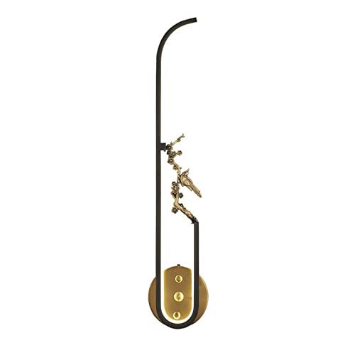 Apliques de pared para interiores Lámpara de pared estrecha con tira de cobre, lámpara de noche moderna for dormitorio, decoración de pasillo, lámpara de pared, iluminación interior para salón, pasill