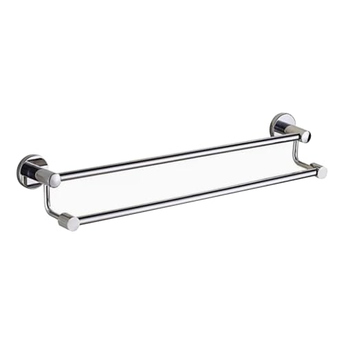 Porte-serviettes mural double idéal pour organiser la salle de bain et la cuisine
