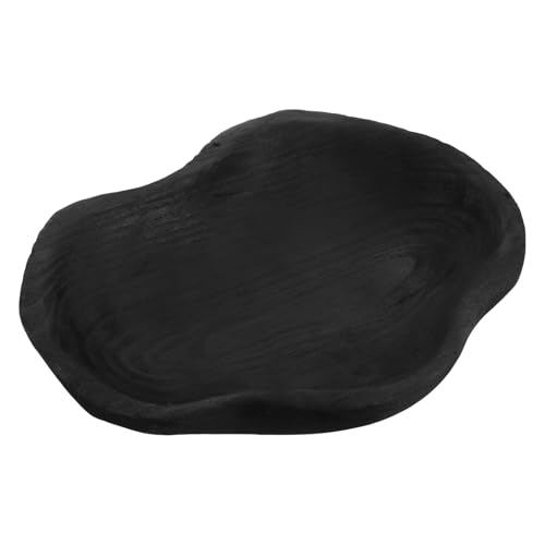 Abaodam Baño para Pájaros Grande de Madera Natural Diseño Rústico Bebedero y Comedero para Colibríes y Mariposas Repuesto de Bebedero de Mesa para Jardín Exterior Fuente para Aves