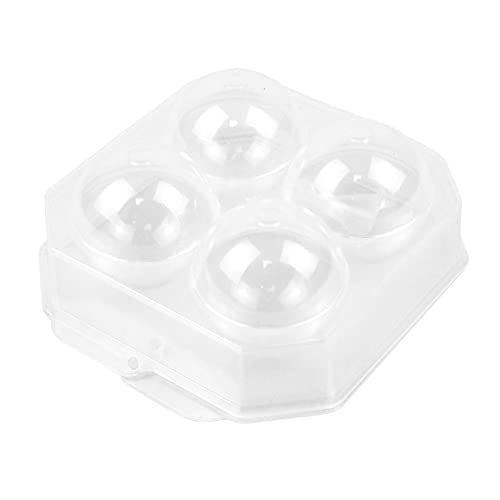 Kcgani Ice Sphere Mold Tray, Sphere Ice Ball Maker With Lid, Craft Big Sphere Circle Ice Cube Tray, Crystal Clear 2.5 Inch Ice Ball Maker Mold For Whiskey, Cocktails #TOP20