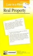 Paperback Real Property (Law in a Flash Ser) Book