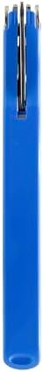 Franmara Soft-Touch Murano Two-Step Waiter Corkscrew with Nonstick Spiral (Bright Blue)