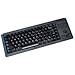 Slim Line 83KEY USB Black 15IN Kbd Trackball Us