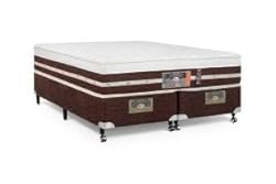 Cama Box Colchão Castor Queen Silver Star Air One Face Hibrido