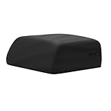 Cubierta de aire acondicionado RV 600D Oxford impermeable a prueba de polvo funda protectora para caravana remolque unidad de CA negro 110 x 80 x 38 cm (110 x 80 x 38 cm)
