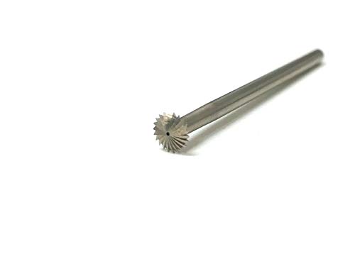 Knife Edge Cut Lentil Burs Channel Setting Burr 3/32