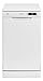 Bomann GSP 7407 zmywarka do naczyń, stojąca/dolna konstrukcja, wersja 45 cm, 10 nakryć wymiarowych, 6 programów, biała
