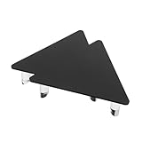 TOYANDONA 2 Stück Acryl Ballhalter Dreieckiger Ball Ständer für Fußball...