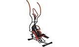 New Image FITT Strider Upright Elliptical Cross Trainer - 8 Levels of Magnetic Resistance - Adjustable Incline - LCD Display Monitors Speed, Distance, Time, Pulse & Calories - Phone & Tablet Holder