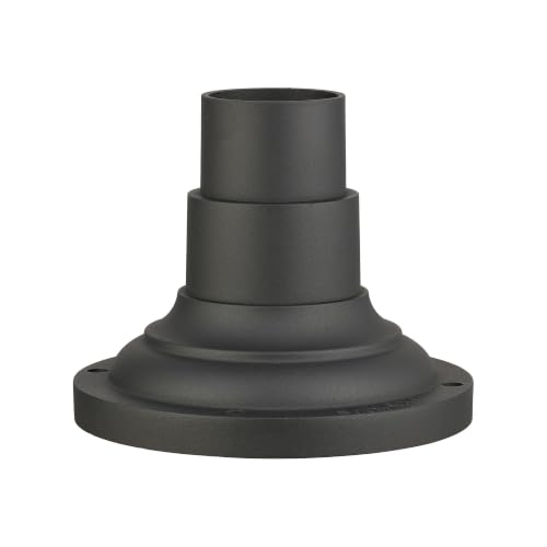 Livex Lighting Outdoor Pier Mount Adapter (Textured Black)