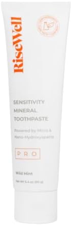 RiseWell PRO Mineral Toothpaste - Micro & Nano Hydroxyapatite Too...