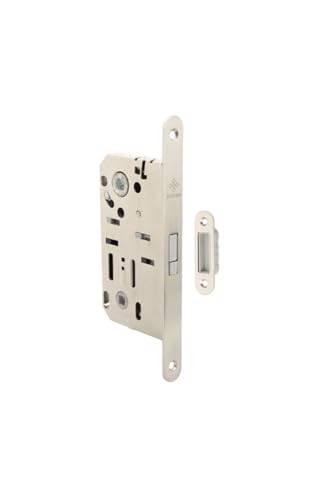 Manyetık Wc Tipi Kilit Saten Lc100Lt01W Nb, Tek Ebat