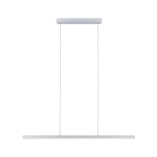 Paulmann 79900 LED Pendelleuchte Lento incl. 1x42 W dimmbar Warmweiß Chrom matt Aluminium, Kunststoff Deckenleuchte 2700 K