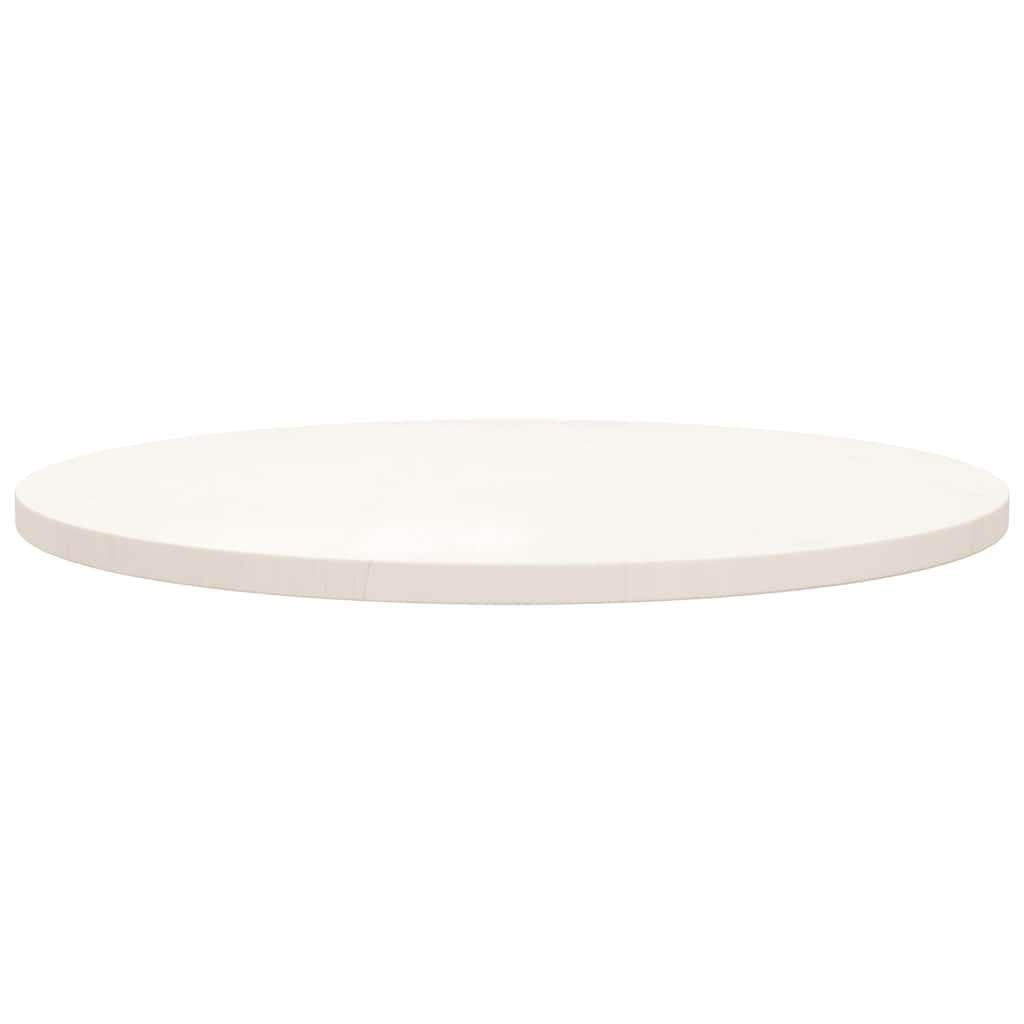 Tablero blanco Ø70 x 2,5 cm madera maciza de pino tablero de madera maciza DIY proyectos de madera natural mesa para escritorio mesa de comedor