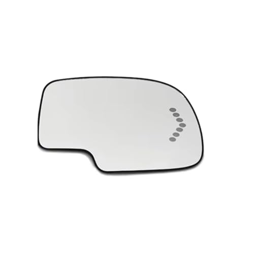 Verre de rétroviseur chauffant haute définition pour Chevrolet 2003-2007