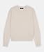 NAADAM The Original Cashmere Crewneck Sweater, White, M
