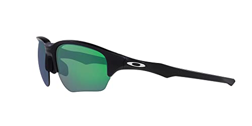 Oakley Men's OO9363 Flak Beta Rectangular Sunglasses, Matte Black/Green, 64mm3