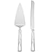Lenox Bridal Adorn Cake Knife and Server, Silver - 837359
