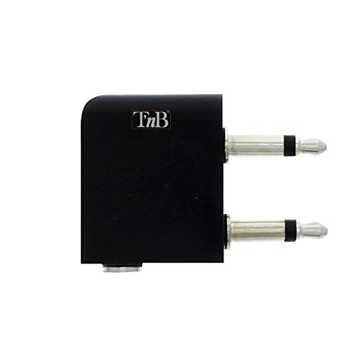 Tnb - TNB Music - Adaptateur Audio Casque/écouteurs pour Avion - Noir