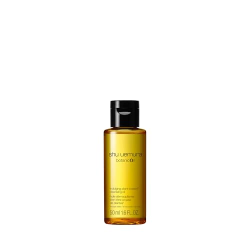 Shu Uemura BotanicOil Aceite Desmaquillante Facial, Aceite a Base de Plantas, Limpiador Facial Calmante, Infusionado con Yuzu Japonés y Aceites Esenciales, Para Pieles Sensibles