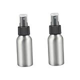 NOLITOY 2 Piezas Botella De Spray Vacía Botellas De Spray Vacías Mini Botellas De Viaje Botellas De Spray De Viaje Botellas De Viaje Para Artículos De Tocador Pulverizador Dispensar Silver