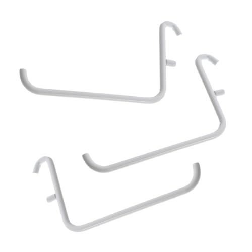 IWOWHERO Heavy Duty Pegboard Hooks Utility Hooks for Pegboard Wall Storage for Organizing Tools and Accessories Garage Workshop and Home