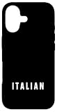 Italian - Rome Milan Naples Turin Palermo Genoa Florence Case for iPhone 17