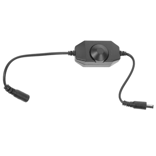 UKCOCO Dimmer LED Rotativo per Strisce LED Monocolore Controllo Luminosità e Accensione Spegnimento Regolatore per Luci Dimmerabili Design Compatto e Funzionale Adatto per Lampade da
