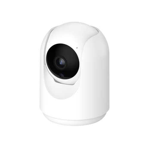 Never Miss a Thing with 2K Clarity! Plug-in Indoor Security Camera with Motion Detection for Continuous Monitoring. Easy Tabletop Setup, Secure via Cloud or SD Card.