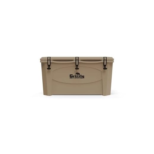 Grizzly 100 Cooler, Tan, G100, 100 QT