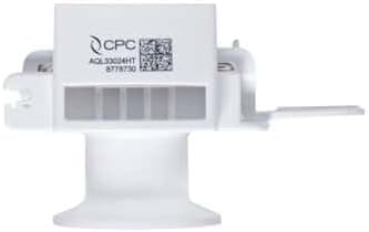 Quick-Disconnect Fitting, High-Flow, Genderless lab-cleaned Adapter, High-Temperature Polycarbonate, 1-1/2" lab-cleaned ; 1/Each