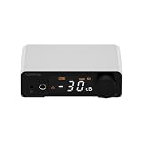 TOPPING DX1 II DAC & Amplificatore per cuffie ES9039Q2M, chip DAC con uscita/ingresso ottico, modalità preamplificatore, uscita linea bilanciata, amplificatore per cuffie completamente bilanciato