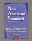NAS New Testament with Psalms and Proverbs (Black, Bonded Leather) Leather Bound – April 1, 2004