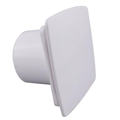 AirTech-UK Bathroom Extractor Fan Nea Style White Front with Timer and Humidistat