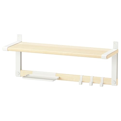 ProTuning SKOMAKARE Wall shelf, white/aspen, 65x26 cm