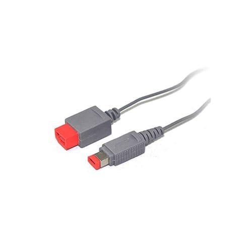Câble d'extension pour barre de capteur Wii U 5 m rallonge de rechange noire - 3