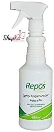 Spray Higienizante Mãos e Pés 480ml - Repos