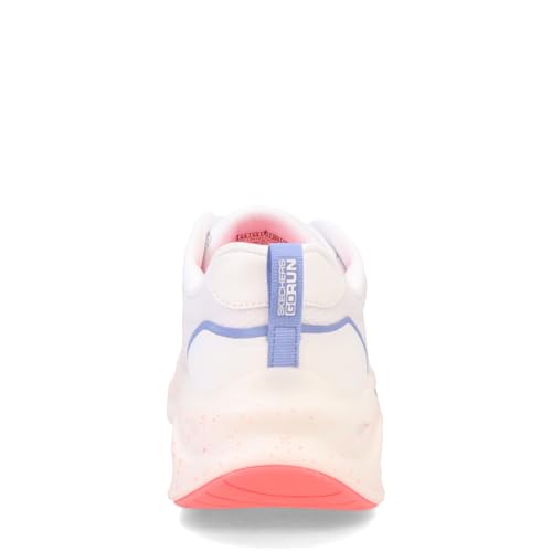 Skechers Women's Performance, GO Run Swirl Tech - Outbreak Running Shoe White Blue Pink 8.5 M