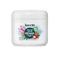 INECTO NATURALS - Mascarilla de argán nutritiva con aceite orgánico puro de argán para cabello Cover