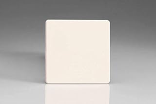 Varilight Primed Ready to Paint Flat Plate Screwless Single Blank Plate