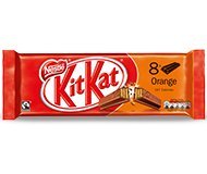 Kit Kat Orange 2 Finger - 8 Pack Made in UK