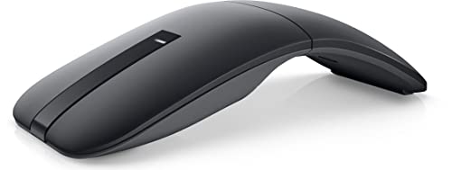 Image of Dell MS700 Travel Mouse, Wireless, Adjustable DPIs, 2 Buttons, 24 Months runtime, Bluetooth 5.0 LE, Touch Scroll, Swift Pair, Black Optical LED, 1000-4000 DPI, 56.9 Grams, 3-Year Advanced Exchange
