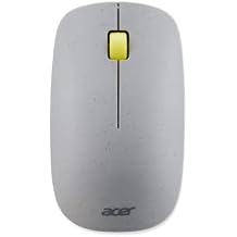 acer Vero 3 Button Mouse | 2.4GHz Wireless | 1200DPI | Made with Post-Consumer Recycled PCR Material | Certified Works with Chromebook | Gray