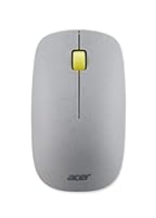 Acer Vero 3 Button Mouse | 2.4GHz Wireless | 1200DPI | Made with Post-Consumer Recycled (PCR) Material | Certified Works with Chromebook | Gray