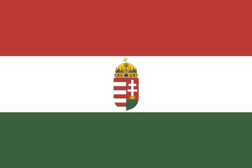 Drapeau Hongrie 1995 proposition tissu haut de gamme à œillets - 2