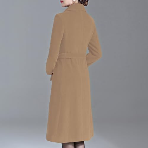 Aprsfn Women's Winter Wool Coats Warm Double-breasted Notched Lapel Jackets Midi Long Peacoat Long Sleeve Pea Coats4