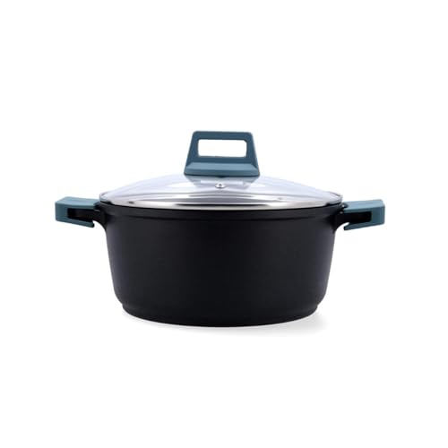 Quid Cacerola Aluminio Fundido 24cm - 4,2l Apto Vitrocerámica Apto Inducción